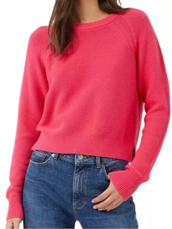 French Connection Sweaters - FRENCH CONNECTION Mozart Cotton Crewneck Sweater size M